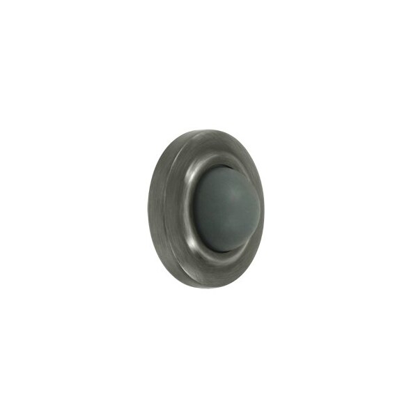 WBC238U15A Convex Flush Bumper Door Stop Antique Nickel, 10PK